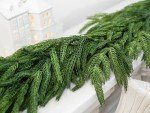 6FT Norfolk Pine Christmas Garland for Holiday Decor