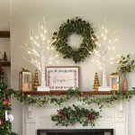 Lighted Birch Tree Set for Christmas Decor