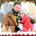 6 Pack Christmas Tassel Scarves for Everyone