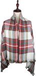 VIVIAN & VINCENT Women's Tartan Plaid Holiday Scarf