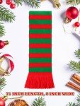 Cozy Christmas Scarves Set - 4 Unisex Styles