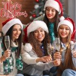 8 Pcs Soft Christmas Scarves for Women
