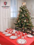 Christmas Disposable Dinnerware Set for 20 Guests