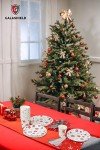 Christmas Disposable Dinnerware Set for 20 Guests