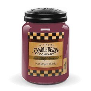 Candleberry Hot Maple Toddy Large Jar Candle