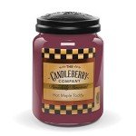 Candleberry Hot Maple Toddy Large Jar Candle