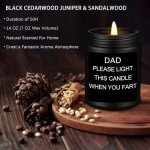 Sandalwood Scented Candle Gifts for Dad