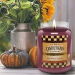 Candleberry Hot Maple Toddy Large Jar Candle