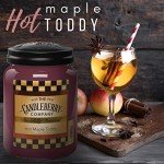 Candleberry Hot Maple Toddy Large Jar Candle