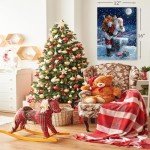 Santa Claus Canvas Wall Art for Holiday Cheer