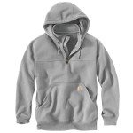 Carhartt Men's Heavyweight Quarter-Zip Sweatshirt - Gray