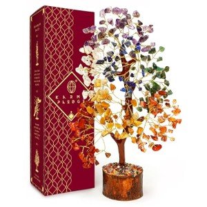 Chakra Crystal Tree for Positive Energy Decor