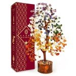 Chakra Crystal Tree for Positive Energy Decor