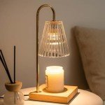 Cozy Candle Warmer Lamp with Timer and Bulbs