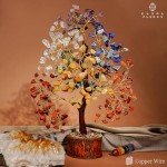 Chakra Crystal Tree for Positive Energy Decor