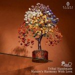 Chakra Crystal Tree for Positive Energy Decor