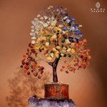 Chakra Crystal Tree for Positive Energy Decor
