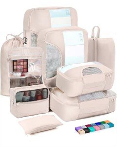 Veken 8-Piece Travel Packing Cubes Set