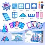 Magnetic Diamond Building Blocks - Frozen Princess Set