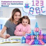 Magnetic Diamond Building Blocks - Frozen Princess Set