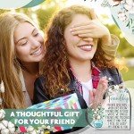 Spiareal Gift for Friend Friendship Gifts for Women Friend Friendship Birthday Gifts Cheer up Gift Acrylic Heart Butterfly Keepsake Paperweight for Home Office Table Shelf(Classic)