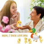 Funny Crochet Duck Gift for Mom & Step Mom