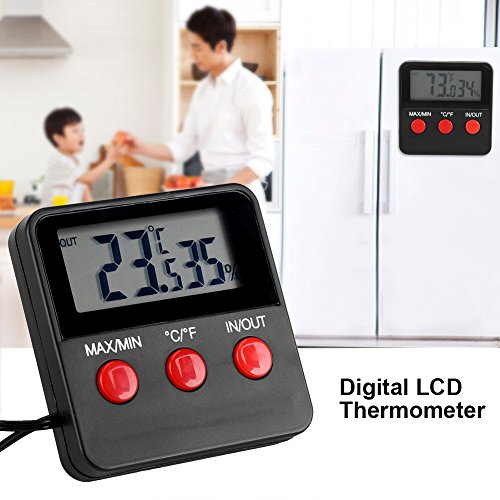 Digital LCD Thermometer and Hygrometer for Egg Incubators