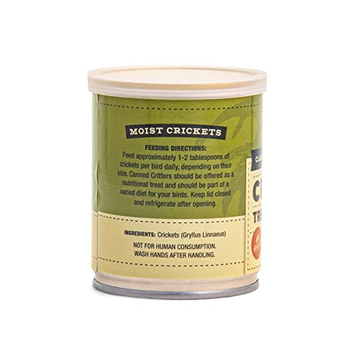 Fluker's Coop Canned Crickets: All-Natural & Protein-Packed!