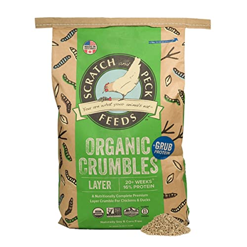 Organic Layer Crumbles - Sustainable Protein Feed
