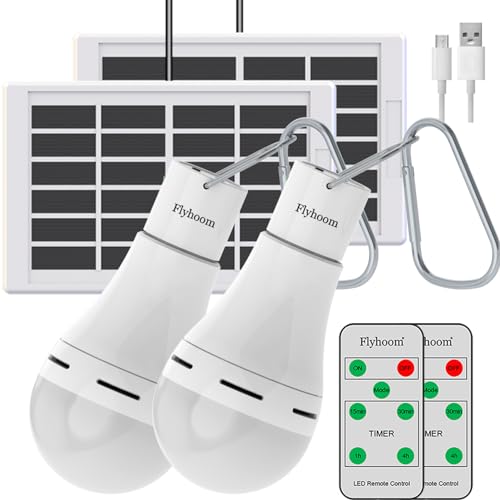 Portable Solar Light Bulbs for Chicken Coop