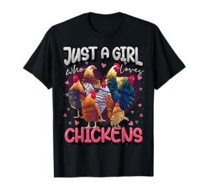 Cute T-Shirt for Chicken Lovers and Farmers