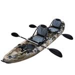 BKC TK219 Tandem Fishing Kayak with Aluminum Frame