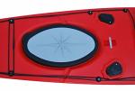 BKC UH-SK287 14 ft Touring Kayak - Red
