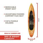 Old Town Twin Heron Angler Tandem Kayak