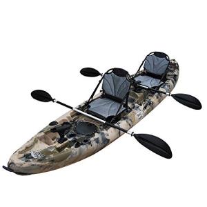 BKC TK219 12.5ft Tandem Sit On Top Kayak