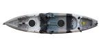 BKC Tandem Fishing Kayak with Paddles and Seats