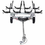 Malone Auto Racks MicroSport 4-Boat FoldAway-J Trailer