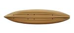 BKC Tandem Kayak with Paddles, Seats, Rod Holders