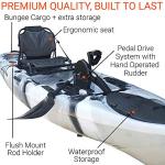 BKC PK11 Angler 10.5ft Solo Fishing Kayak