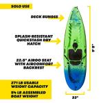 Ocean Kayak Malibu 9.5 - Lightweight, Stable Kayak