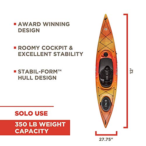 Old Town Dirigo 120 Photic Recreational Kayak, 12