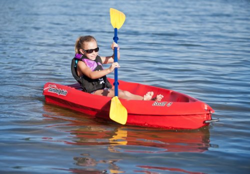 Sun Dolphin 52210 Bali Kayak, 6-Feet in Red