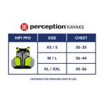 Perception Kayaks Hi-Fi Kayaking Life Jacket | XL-XXL