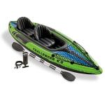 Intex Challenger K2 Kayak in Green/Black/Green, One Size