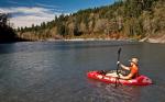 Ultralight Inflatable Kayak for Backpacking - Red