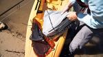 Perception Kayaks Splash Bow Bag - Grey Kayak Storage