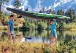 INTEX 68306EP Challenger K2 Inflatable Kayak Set