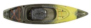 Perception Sound Kayak in Moss Camo, 9'6