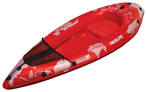 Ultralight Inflatable Kayak for Backpacking - Red