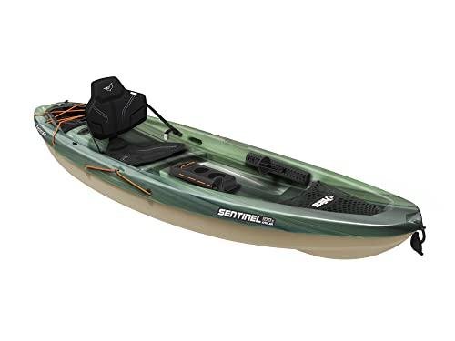 Sentinel MBF10P100 Fishing Kayak - 2.5m, Black/Green/Camo